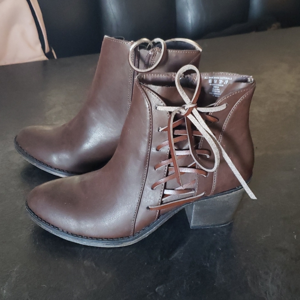 Route 66 ankle boots.